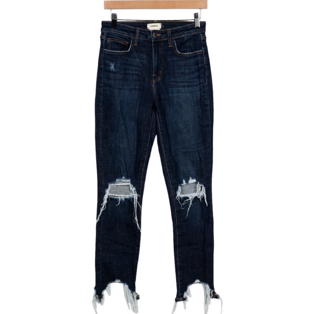 L’ Agence Mid-Rise Skinny Jeans